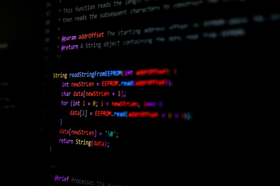 Lines of code displayed on a terminal screen — the Claude Code half of the dual-tool workflow