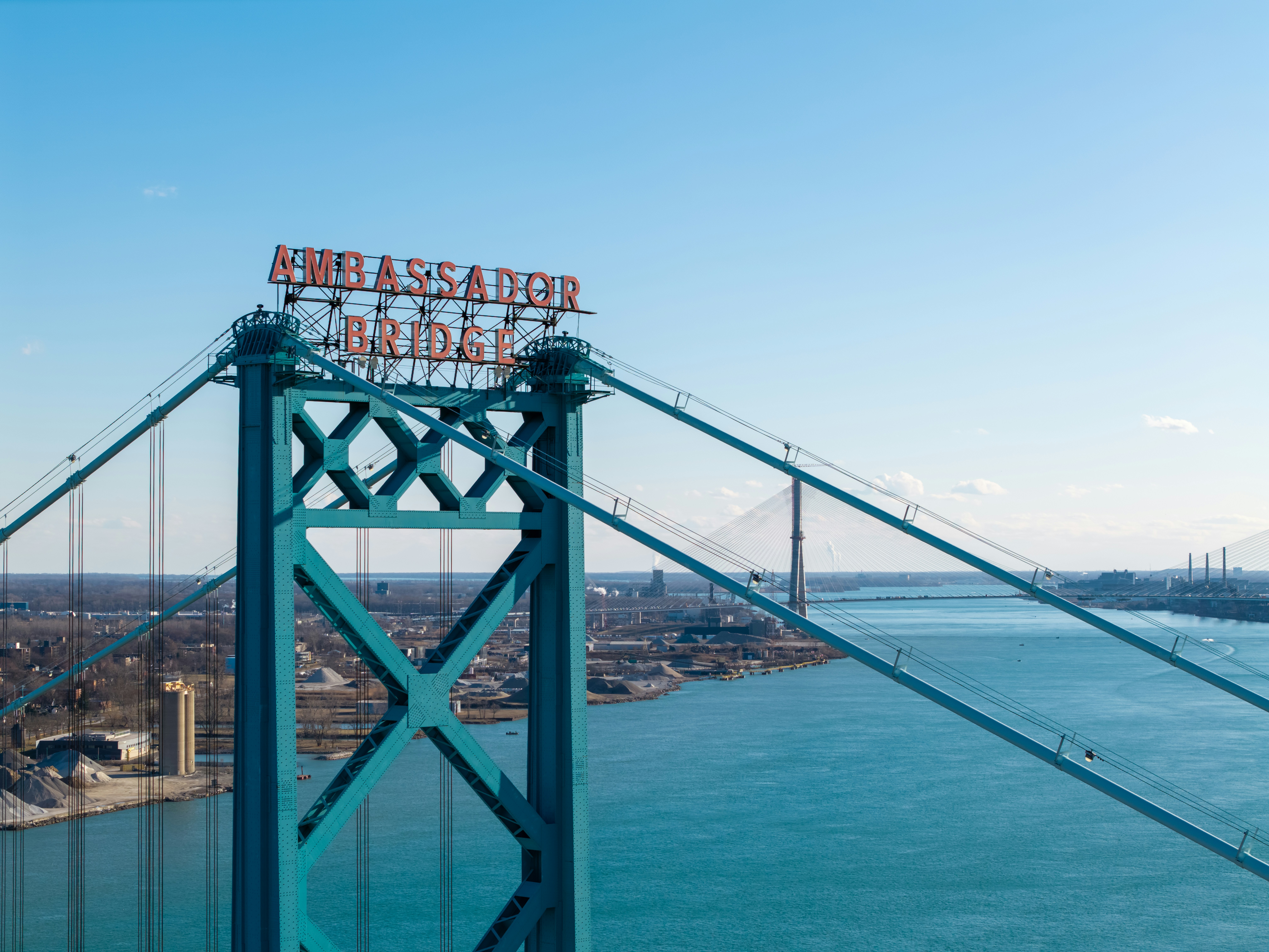 Featured image for the Chronicling Detroit's Bridge Saga (ft. Andrew Lapin) podcast.