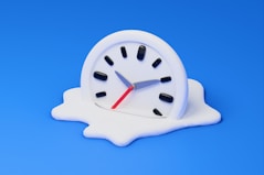 Time is melting away.