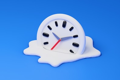 Time is melting away.