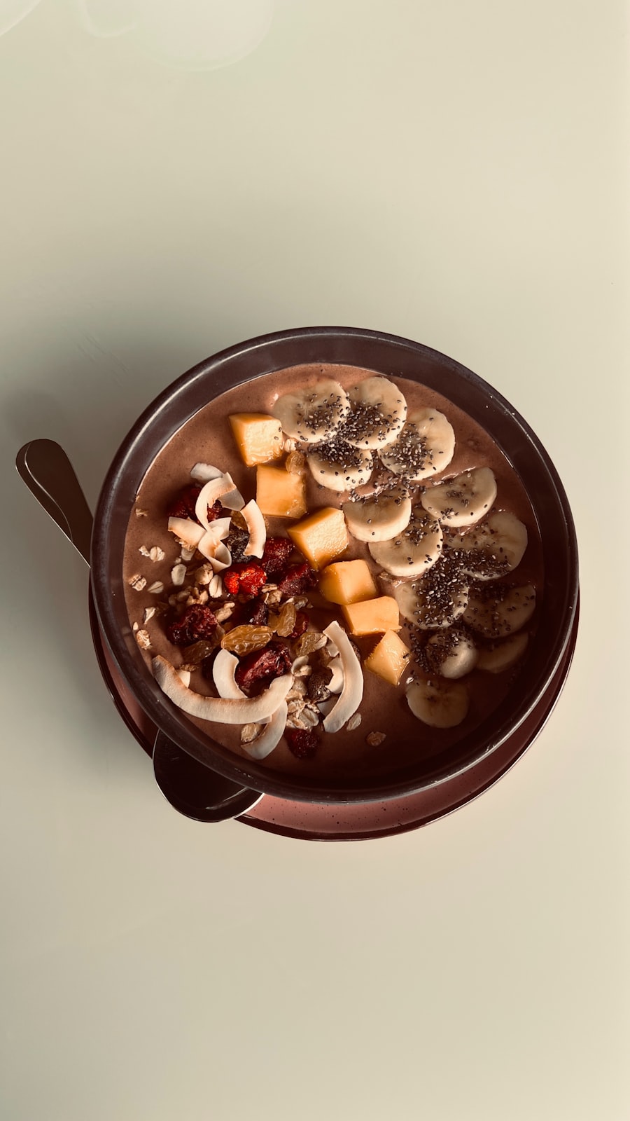 Smoothie bowl de frutas