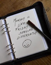 Monday is friday spelled differently.