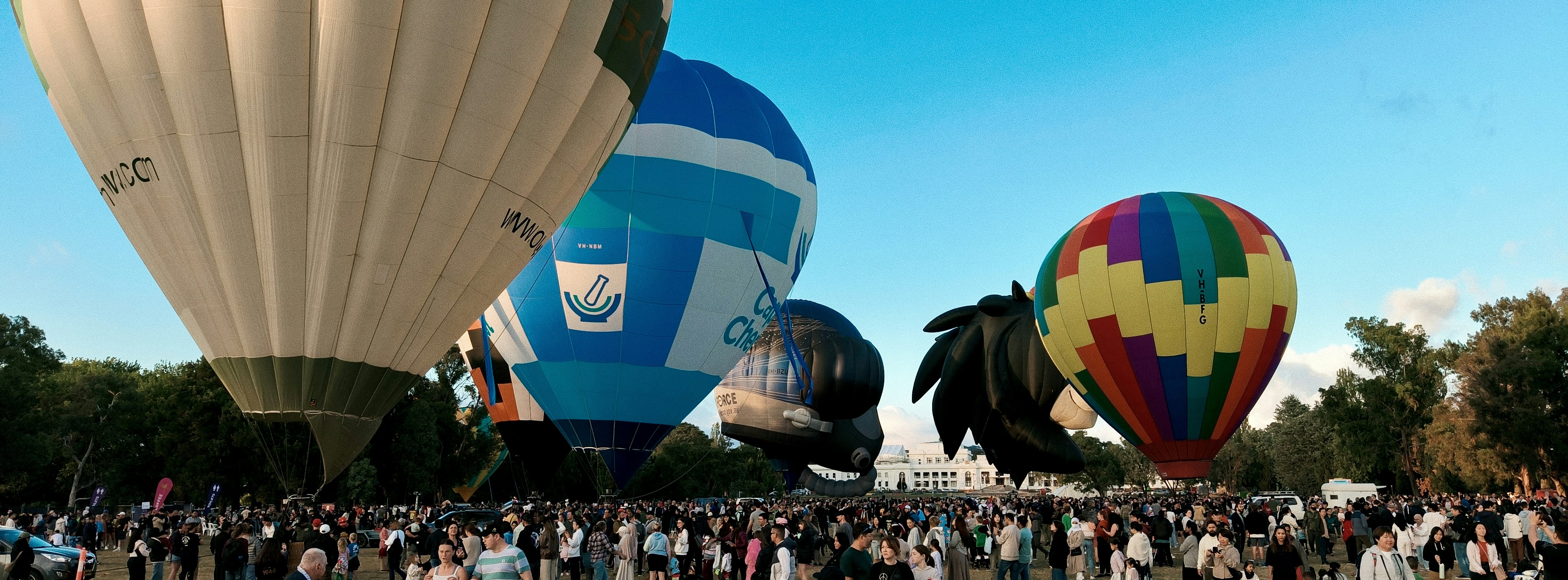 Hot air balloon festival