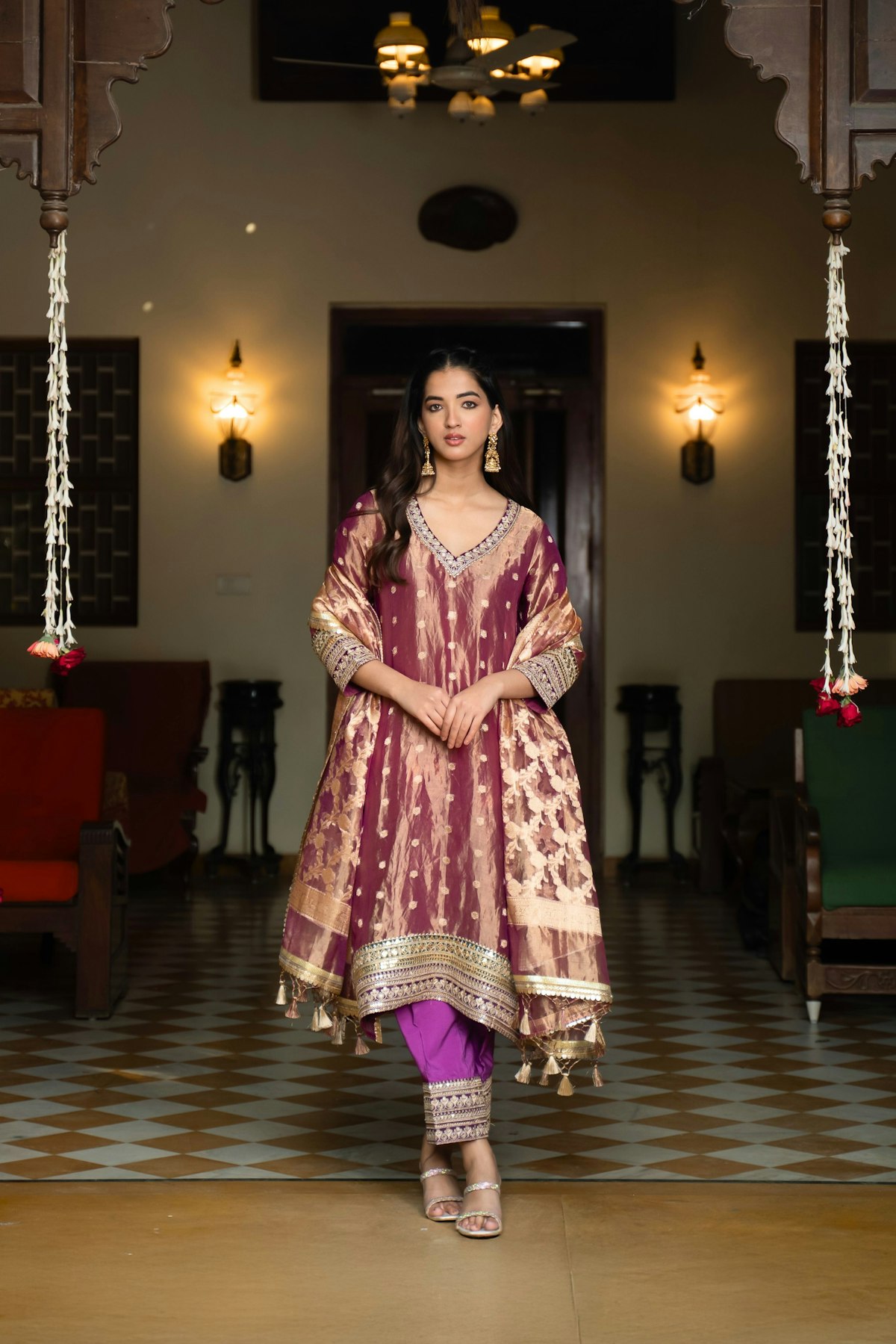 Heritage Anarkali Suit