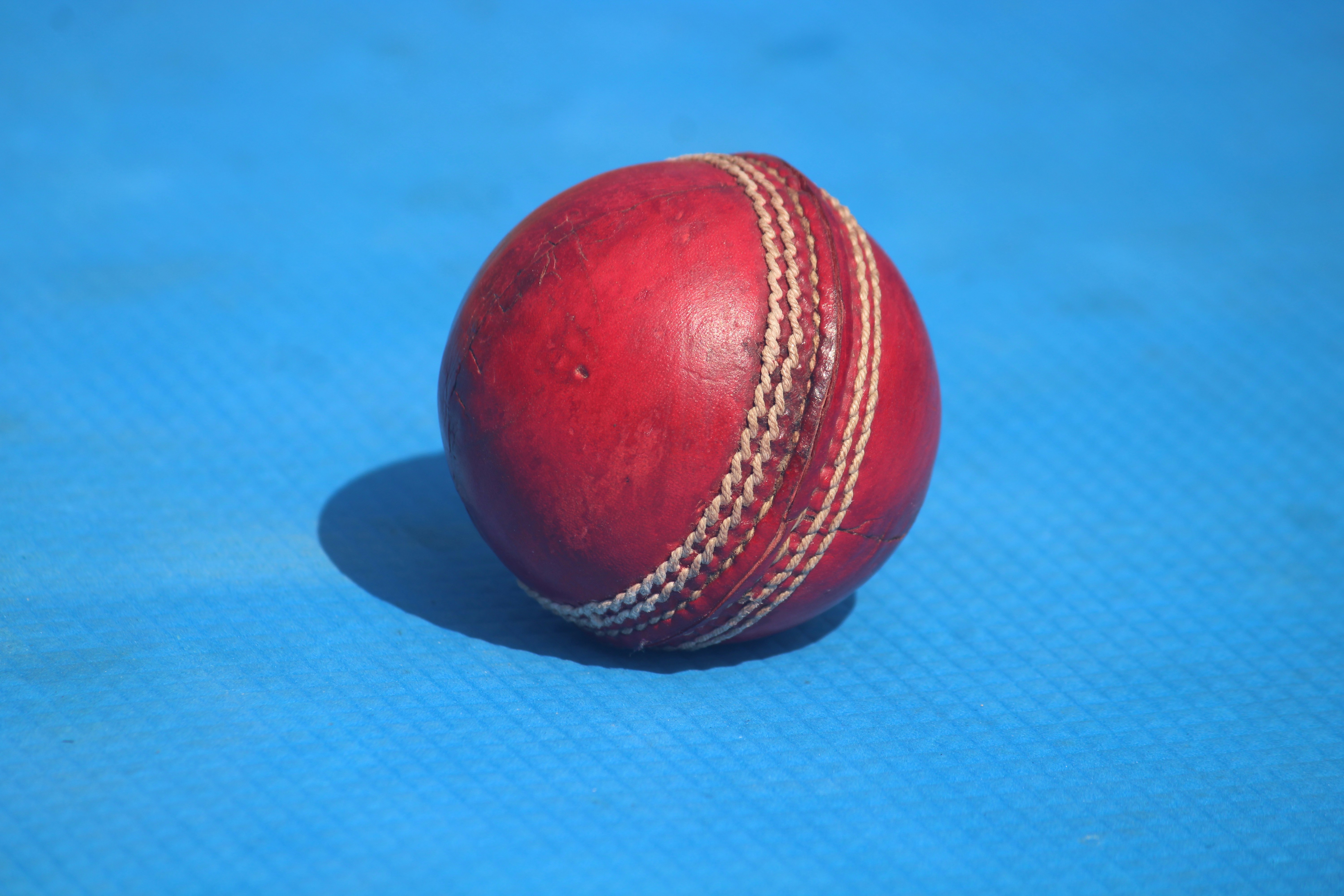 Red cricket ball