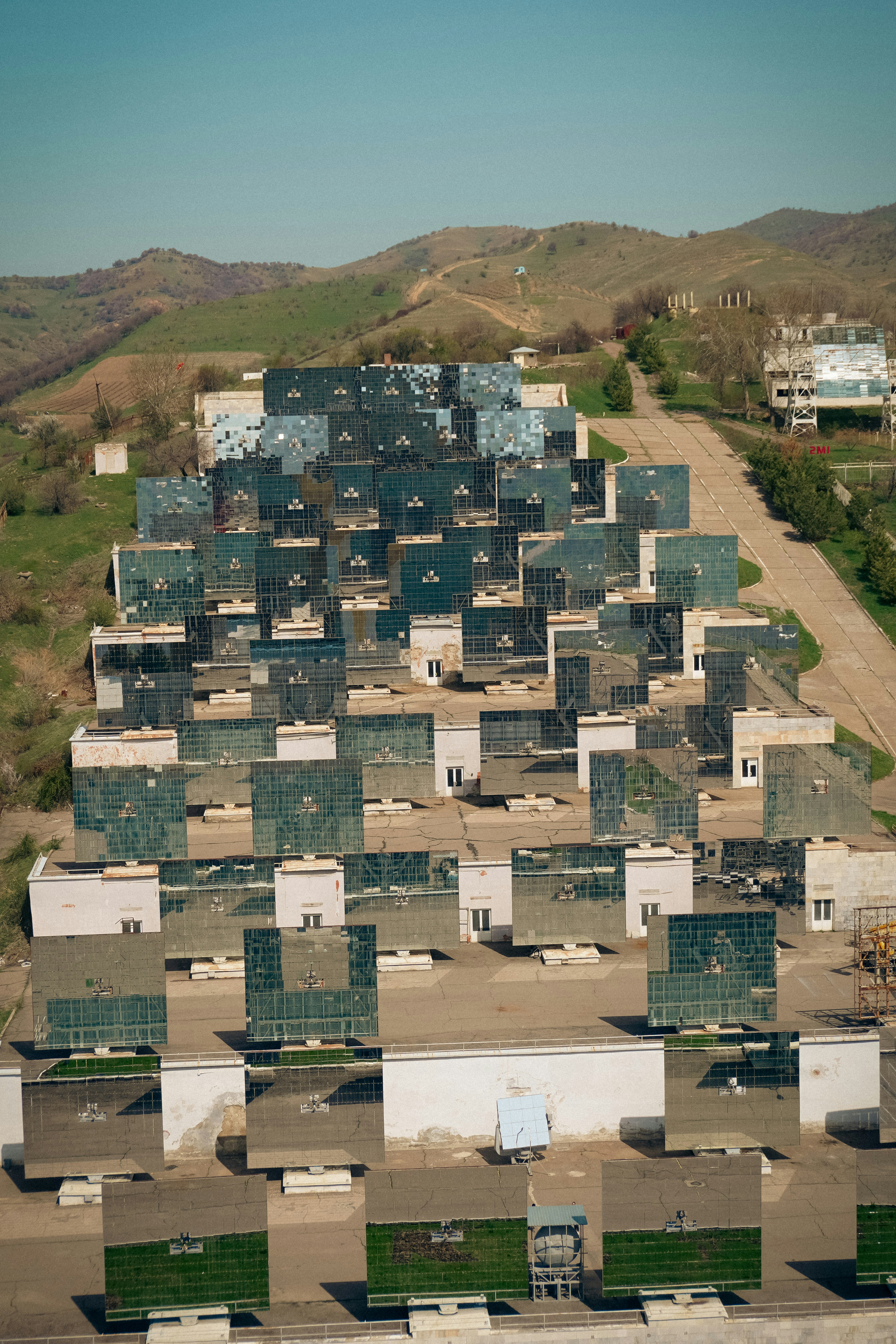 solar panels building
