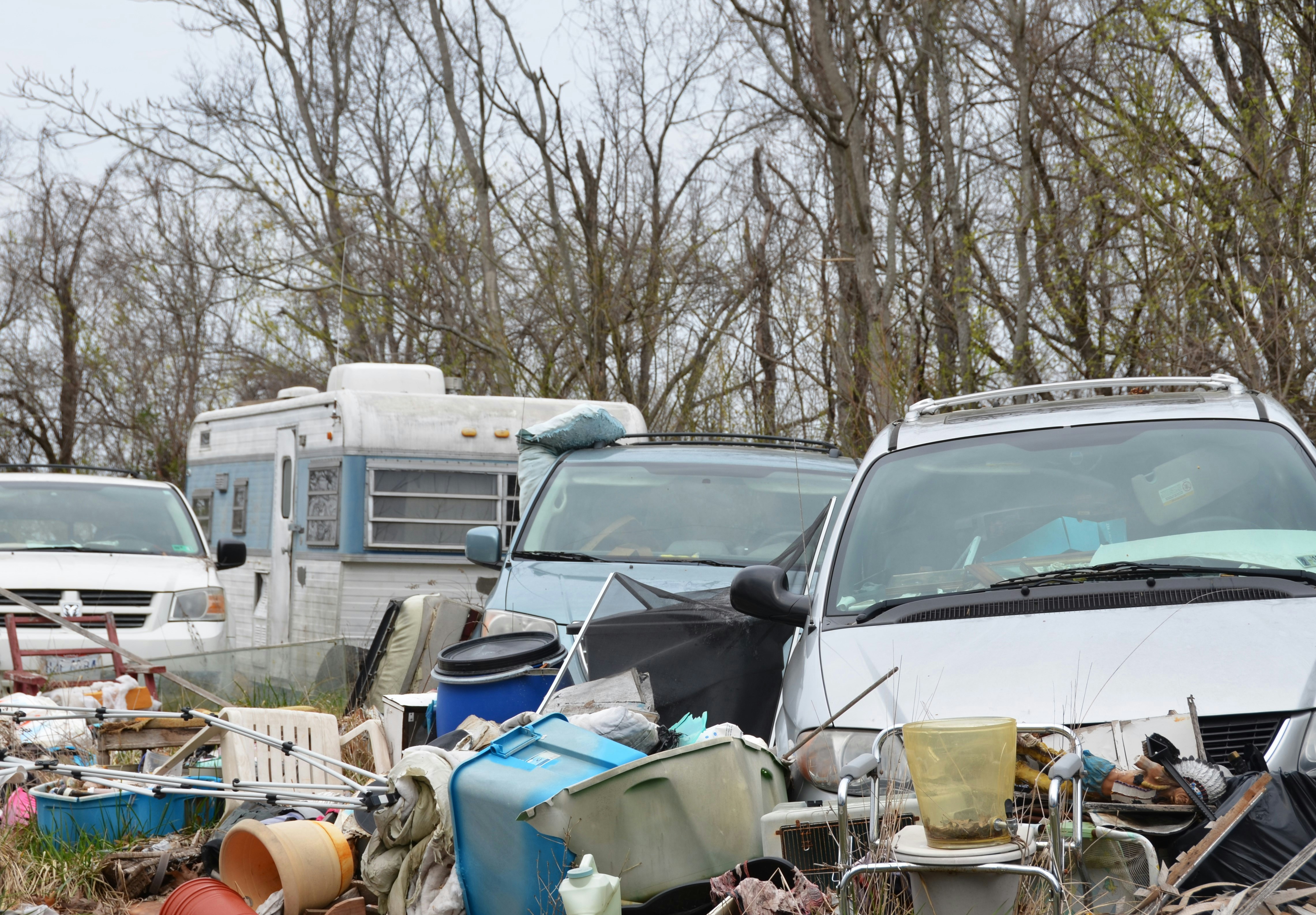 Full truck load of removed household junk