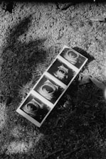 Ultrasound images lie on the ground.