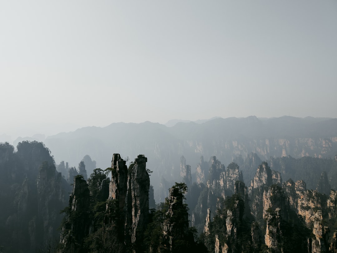 Avatar Mountains in Zhangjiajie National Forest Park