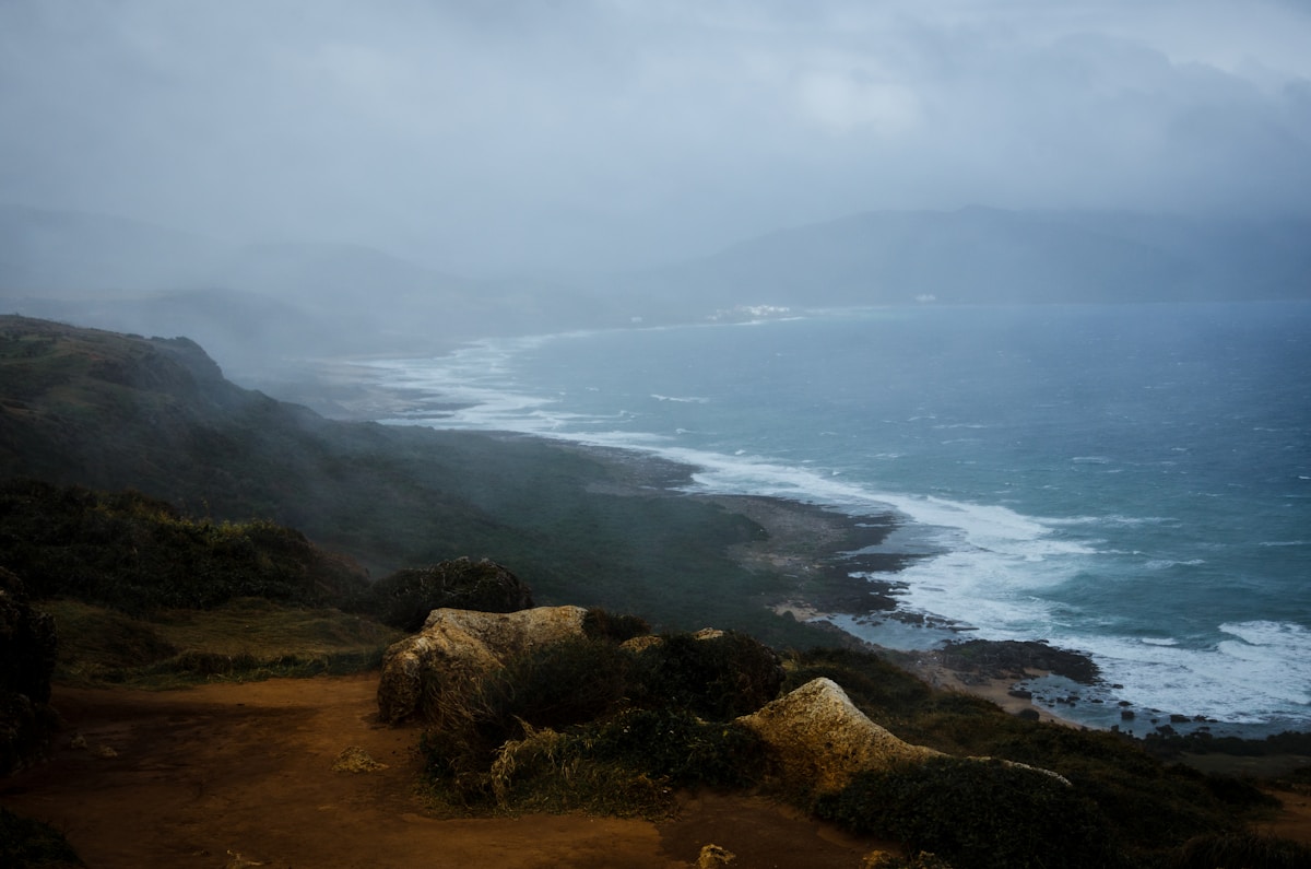 墾丁大街夜市熱帶旅遊度假氛圍