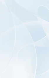 Abstract, flowing lines on a light blue background.
