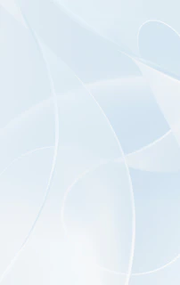 Abstract, flowing lines on a light blue background.
