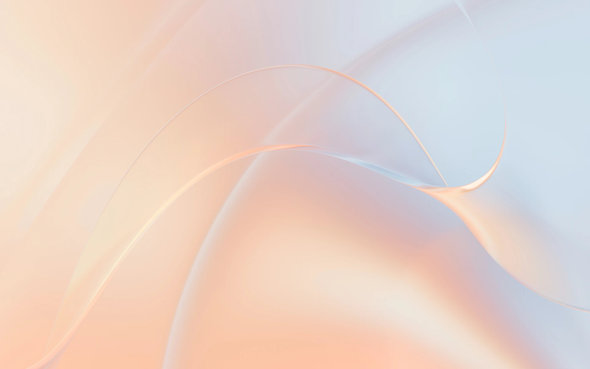 Abstract, pastel colors and flowing shapes