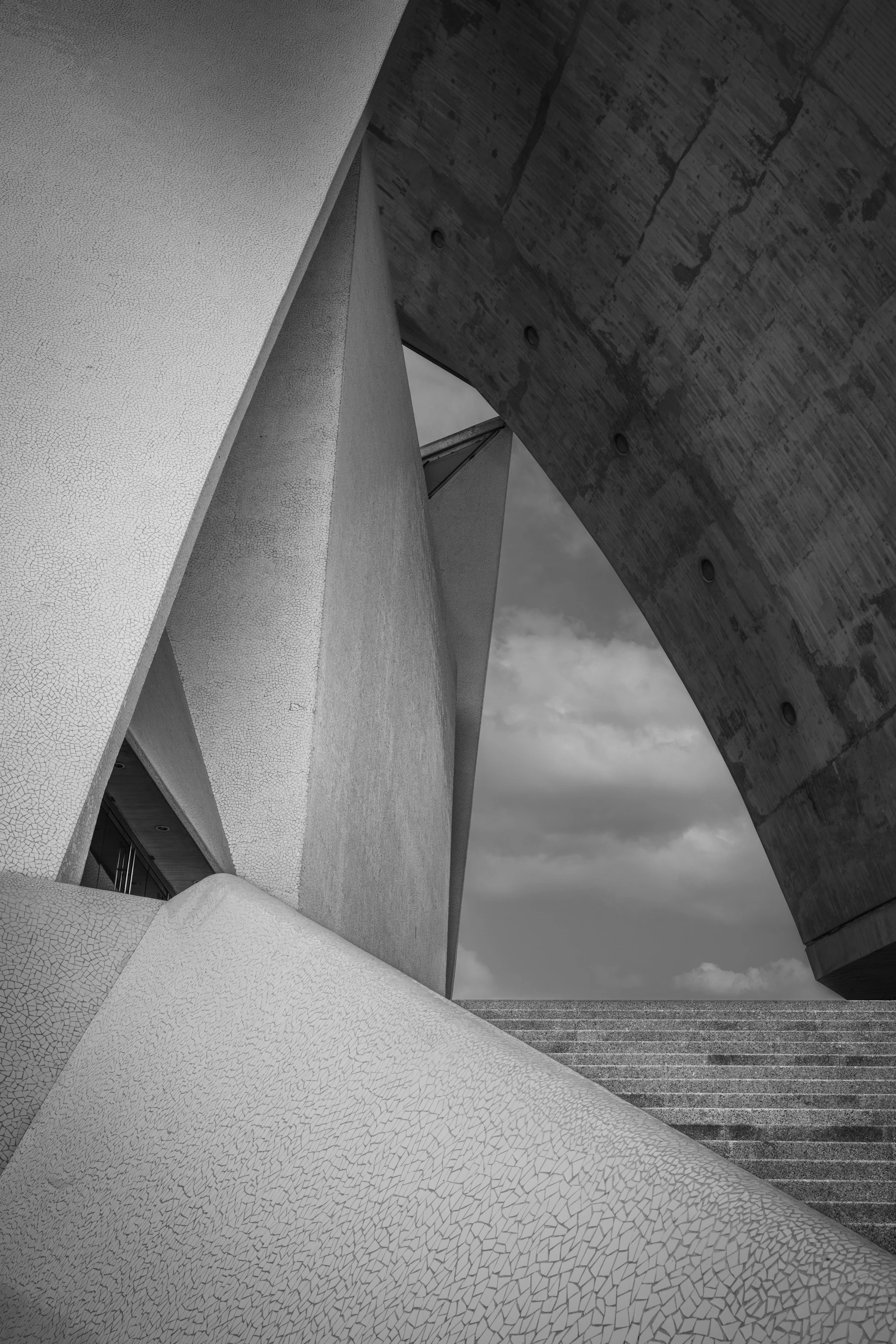 Linee architettoniche astratte
