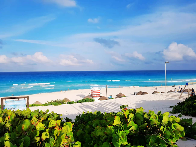 Beach at Cancún