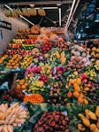 A colorful and vibrant display of fresh produce.