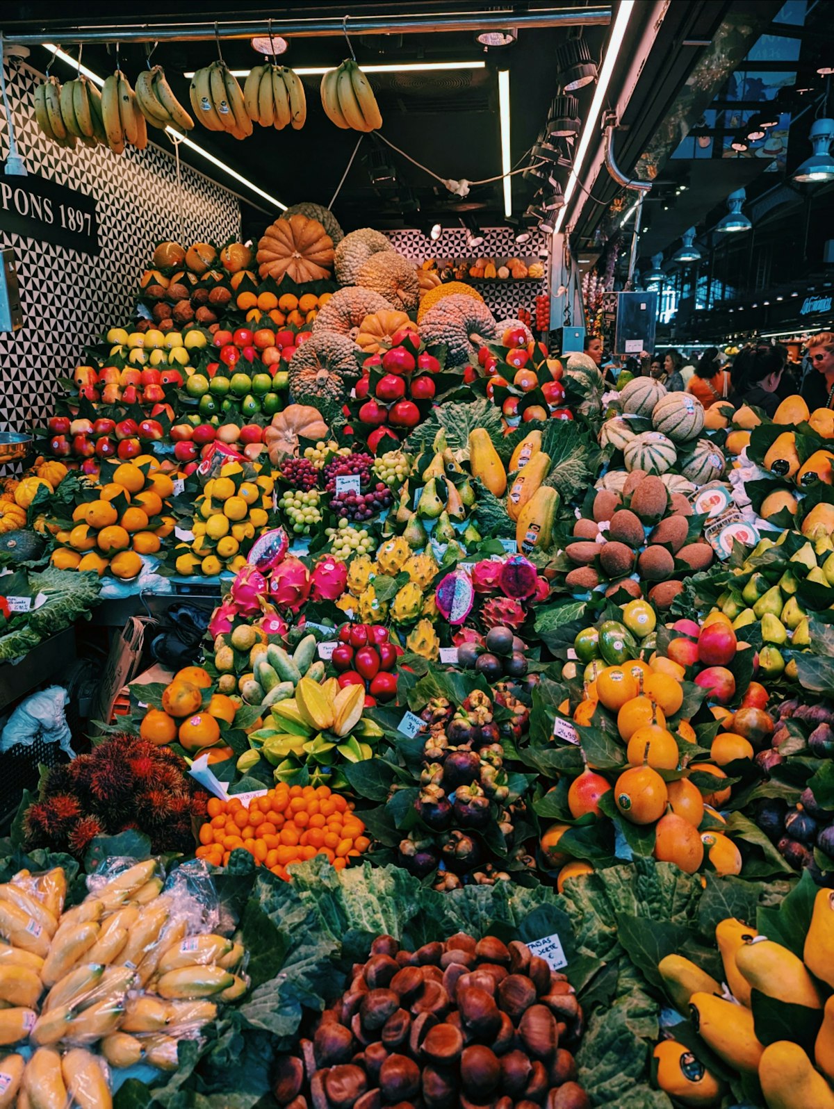 Hortifruti fresco do Mercado Bovero