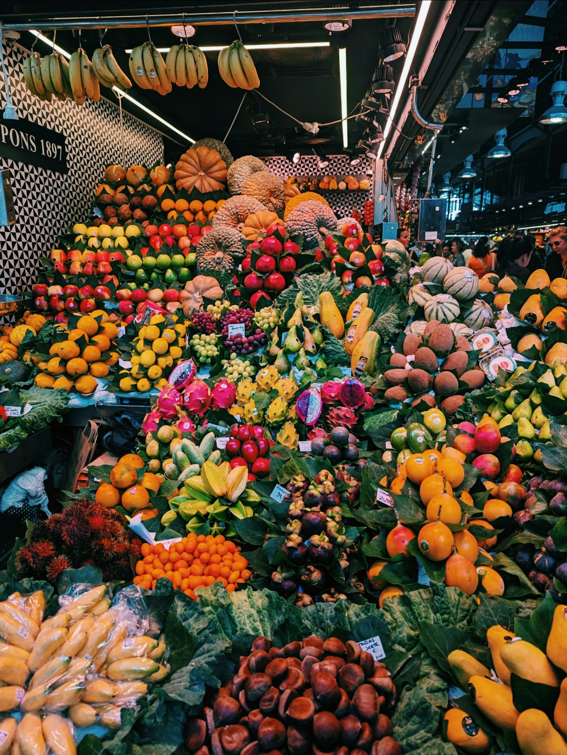 A colorful and vibrant display of fresh produce.