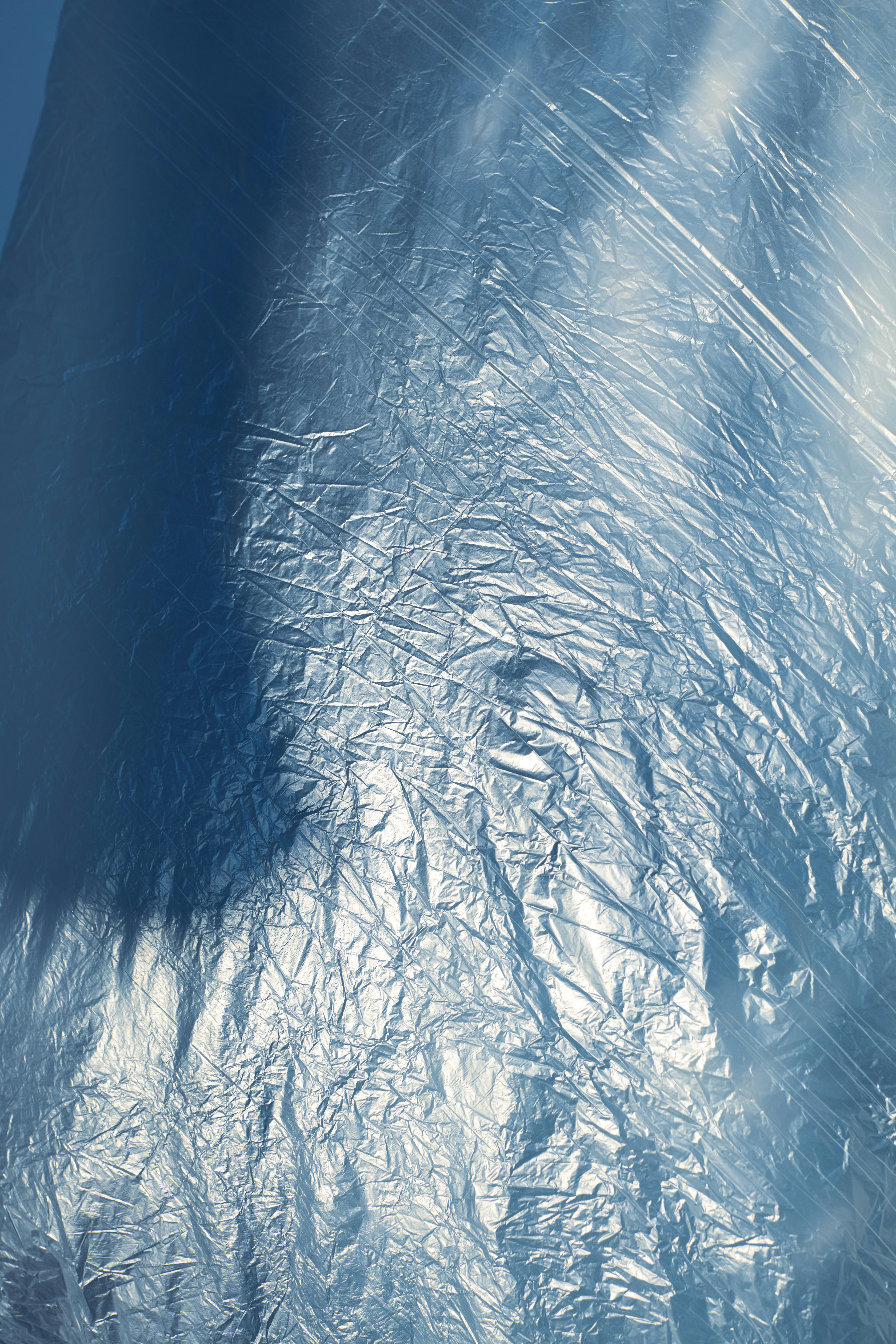 Abstract image of flowing fabric