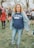 Woman with a t-shirt posing for the camera.