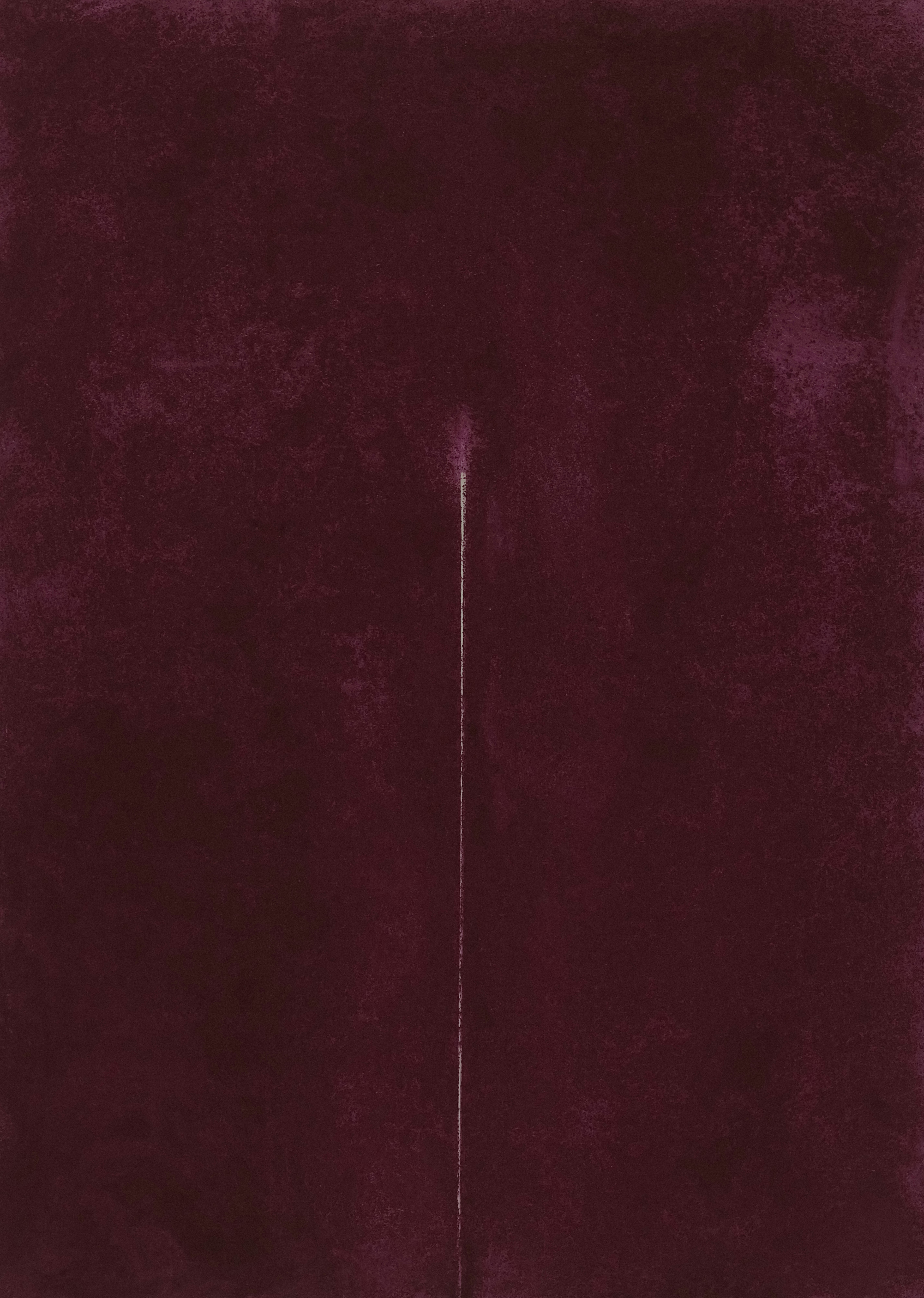 濃い紫色の背景に一本の細い線