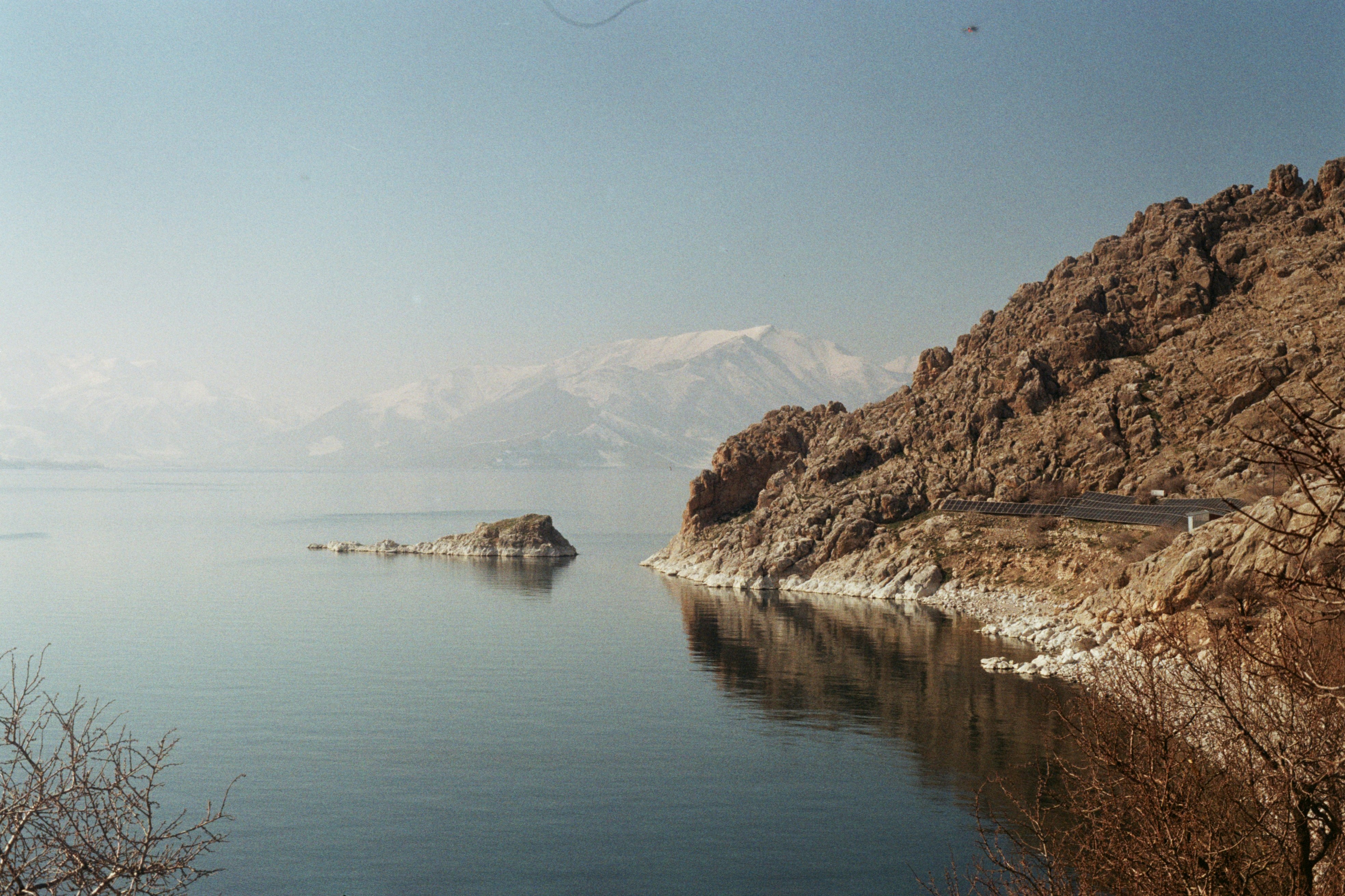Lake Van, Turkey - Lake van View from akdamar Island in Van province, turkey. Photo was shot on film (Lomography 100)