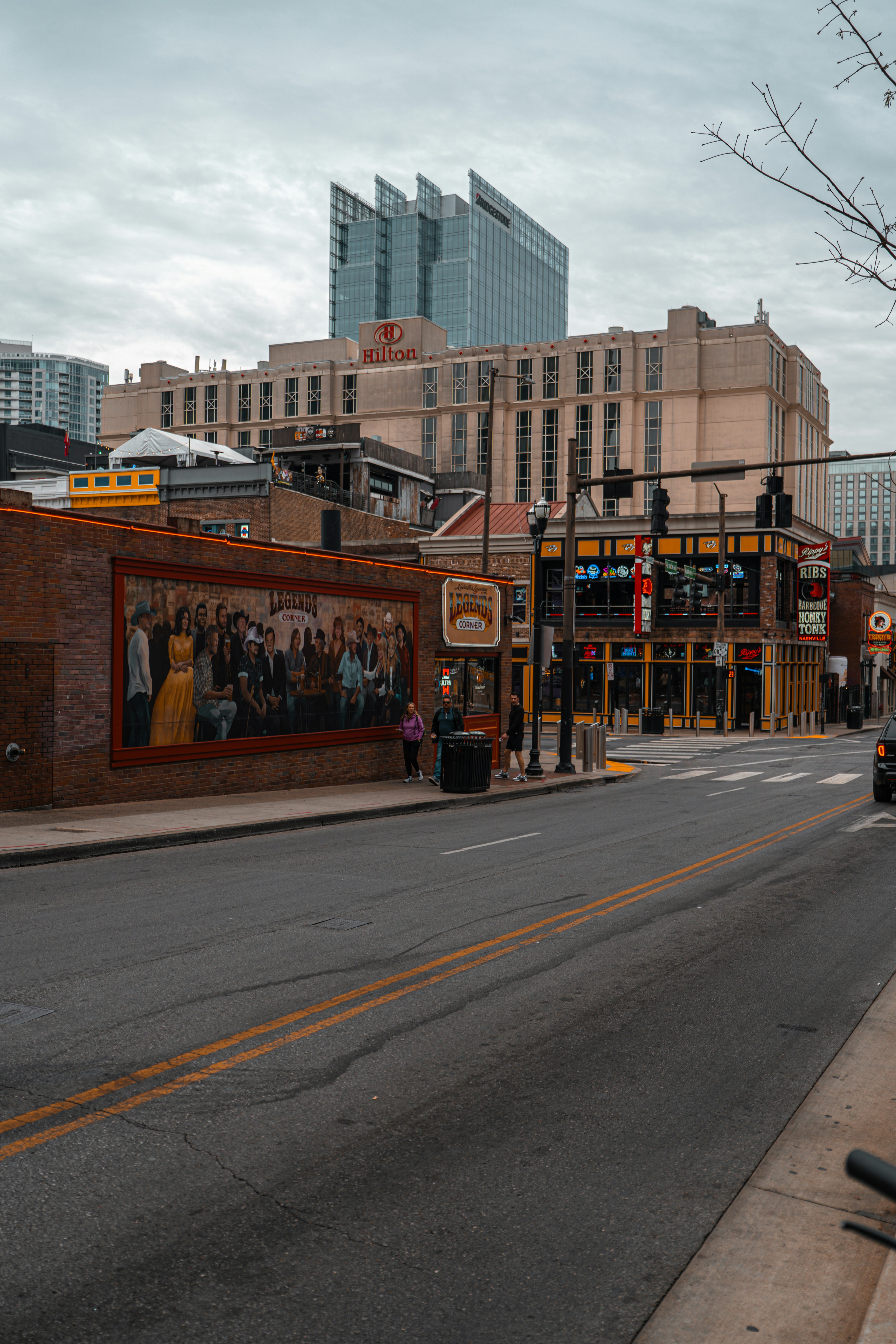 In the middle of all the action.