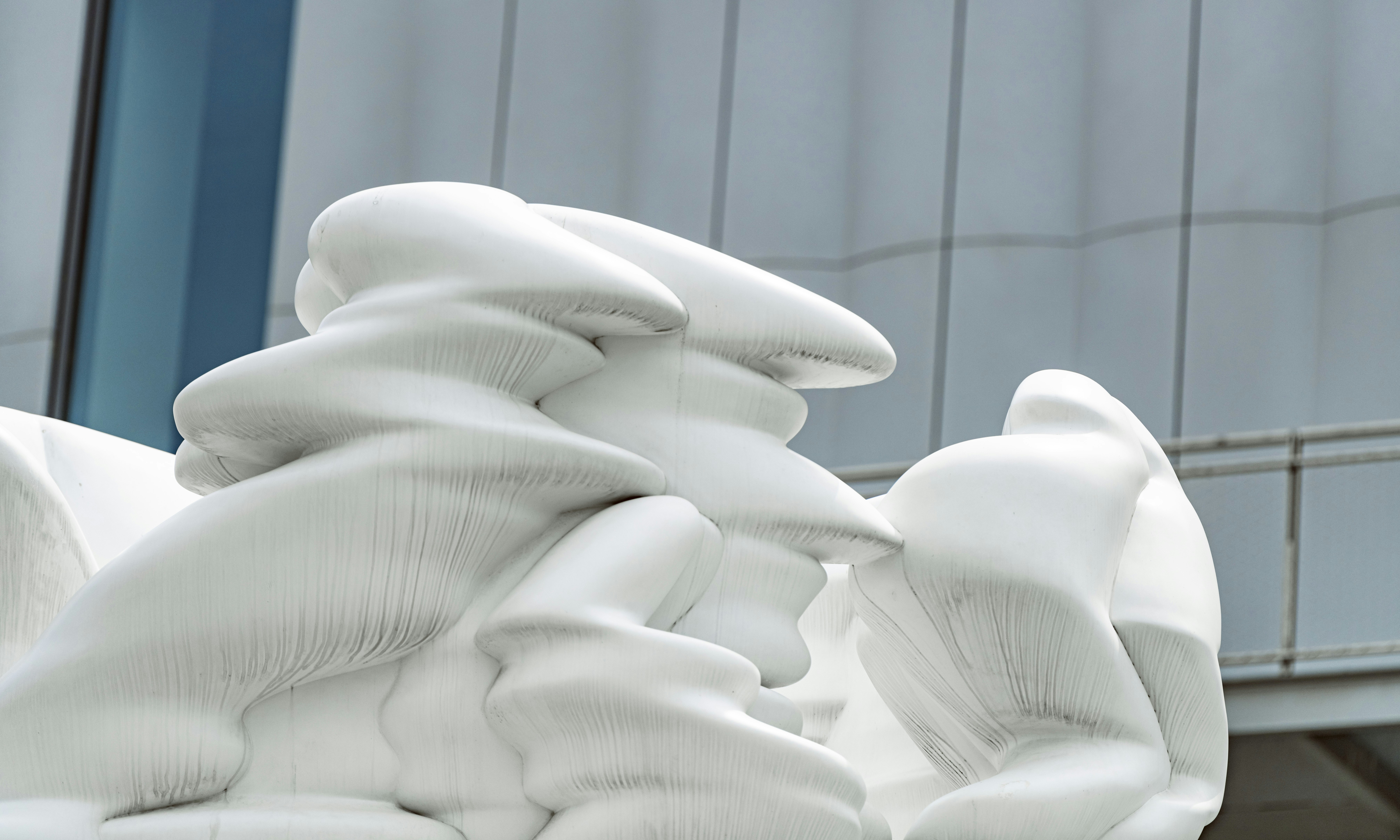 Abstract foam sculpture produced by Prop Artisans