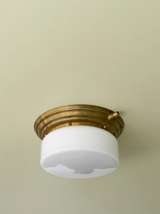 A ceiling light fixture is visible.