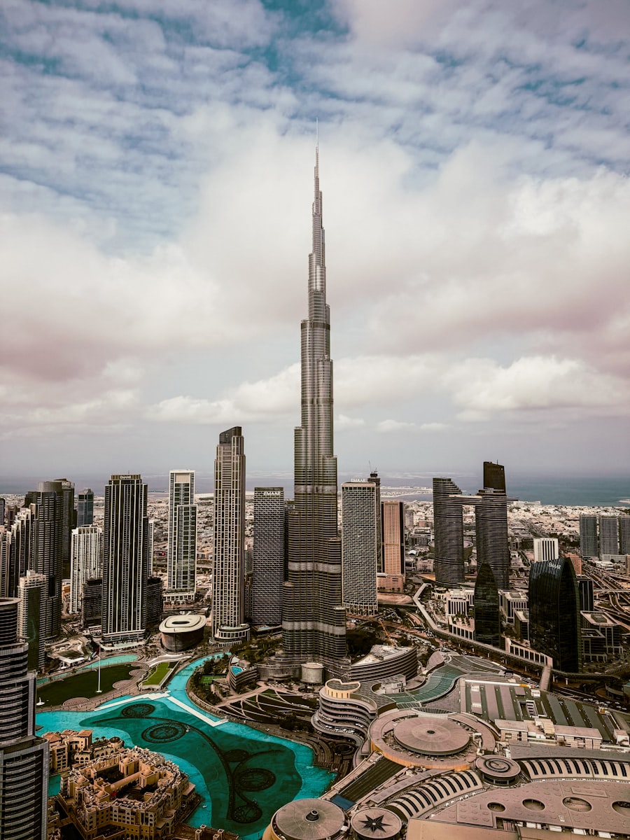 Burj Khalifa skyline