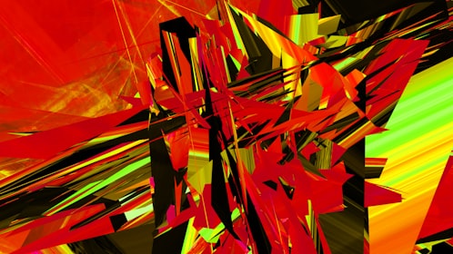 Colorful abstract geometric shapes