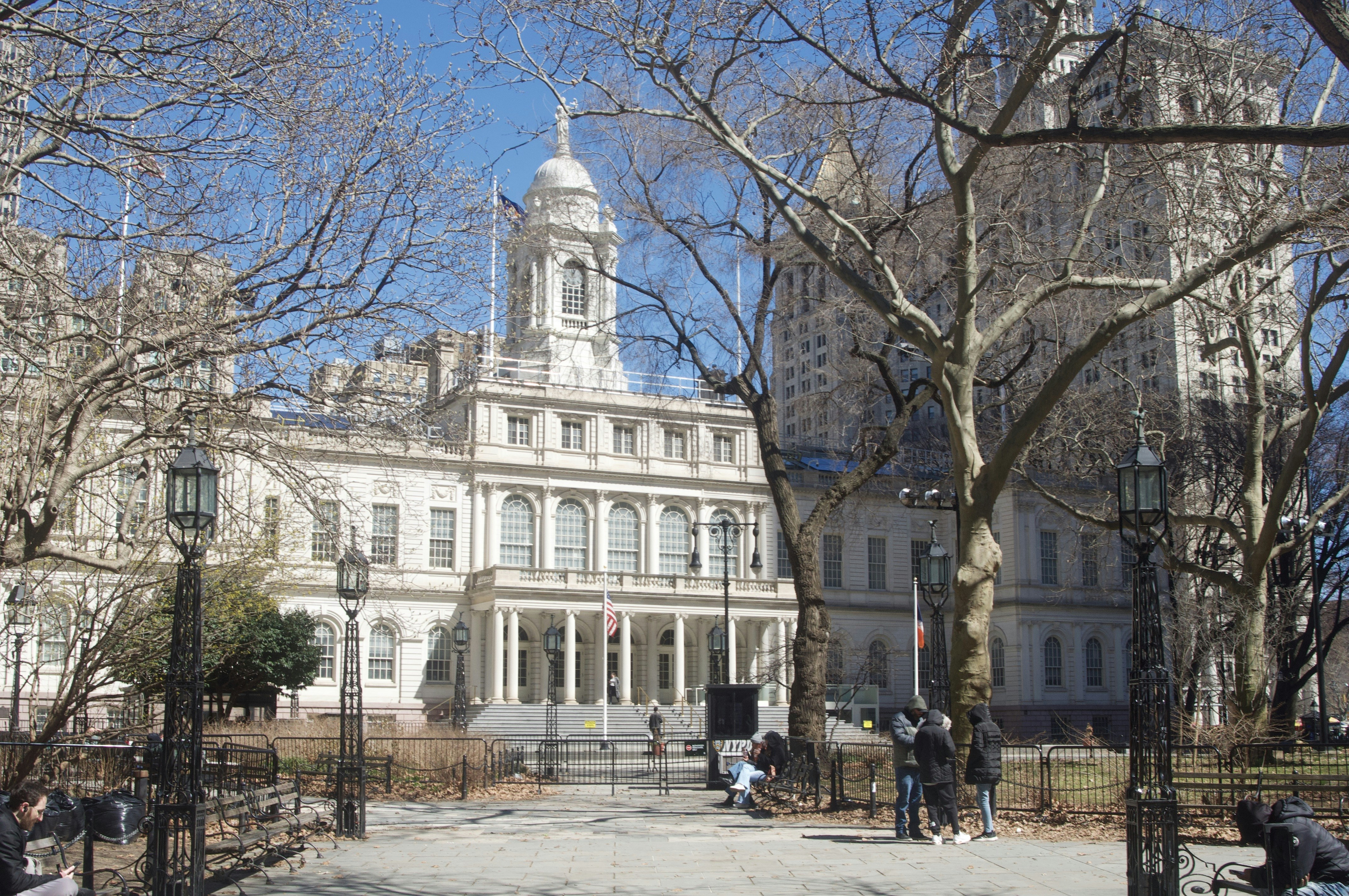 NYC private school exterior building with classic architecture - Block design ERB