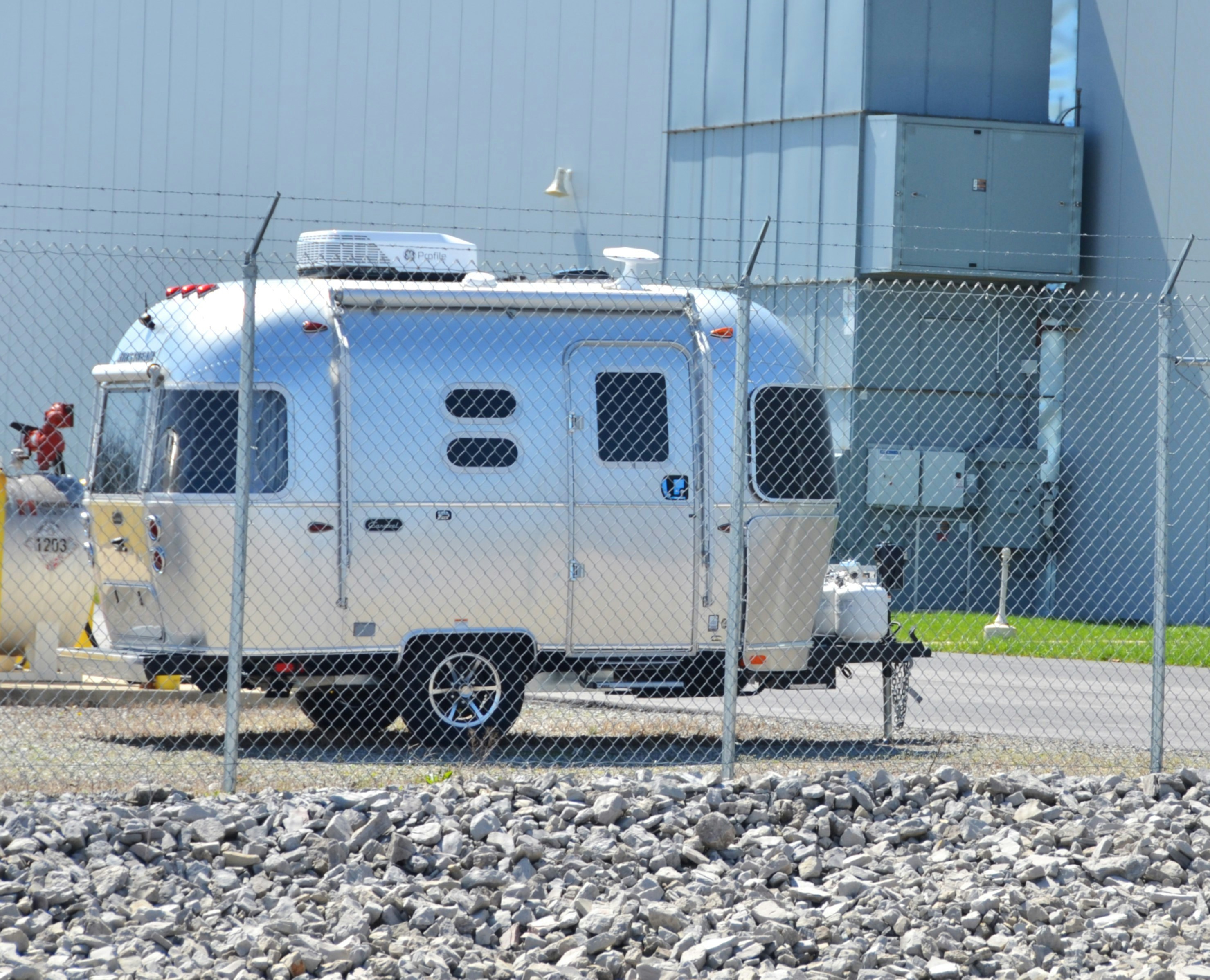 A mobile security trailer