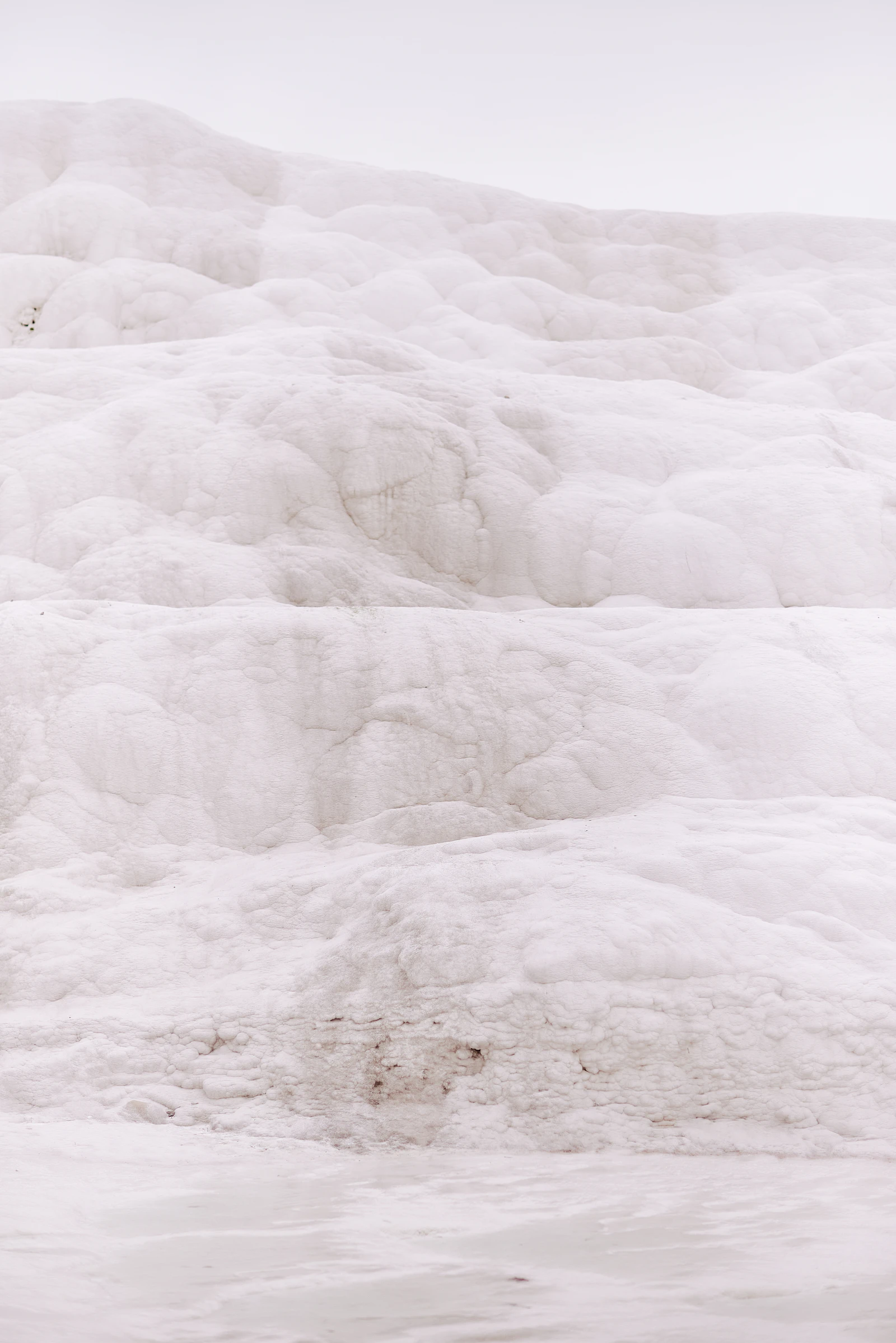 White travertine terraces of Pamukkale