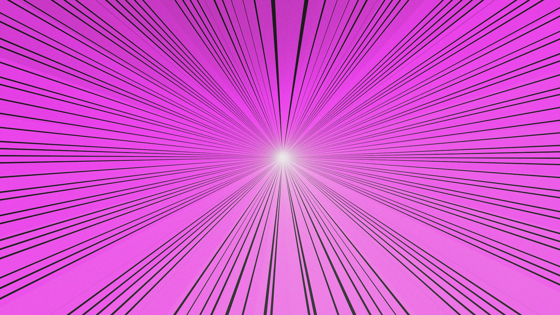 Lines radiate from a bright central light.