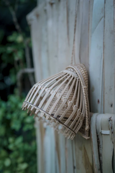 Natural Bamboo Bird Swing