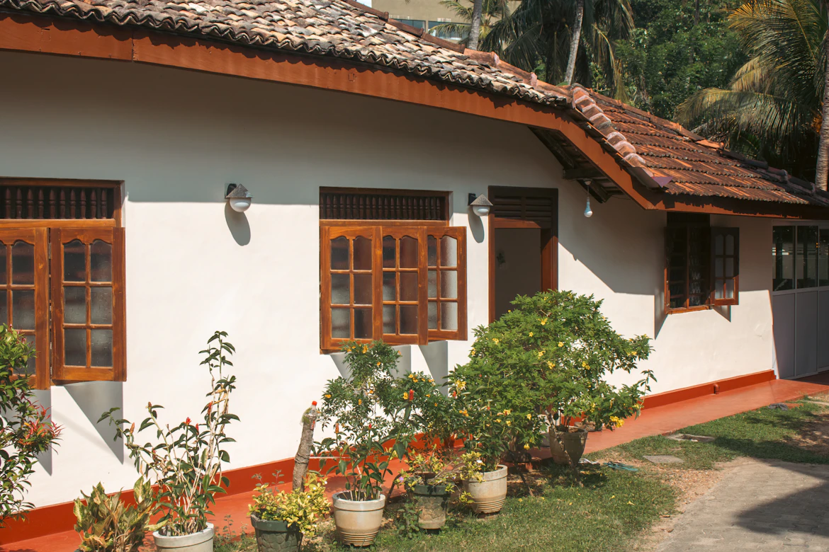 Boutique colonial accommodation style in Sri Lanka