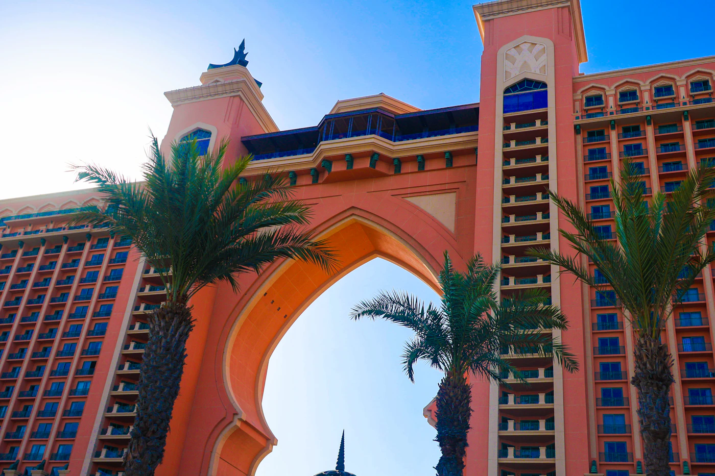 Atlantis Resort am Außenring von Palm Jumeirah