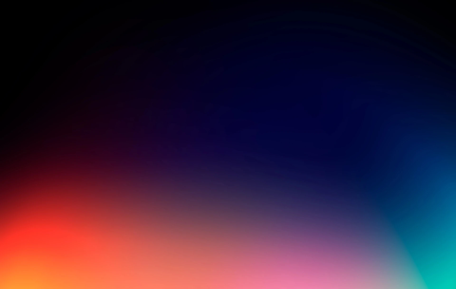 A colorful gradient blends from red to blue
