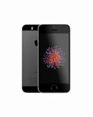 Two black iphones are shown, one in front.