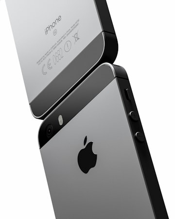 Two sleek modern iPhones displayed side by side