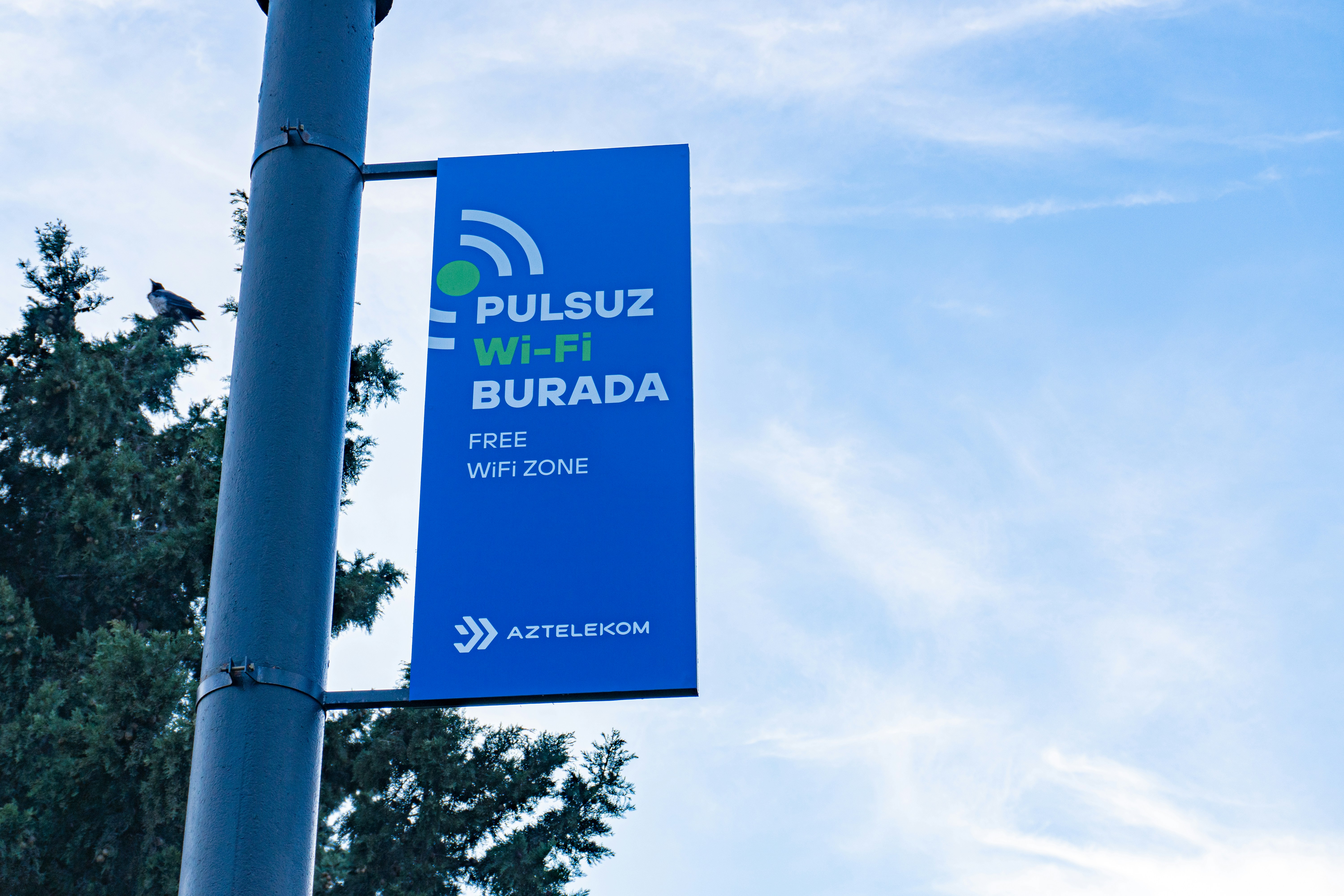 Free wi-fi is available here