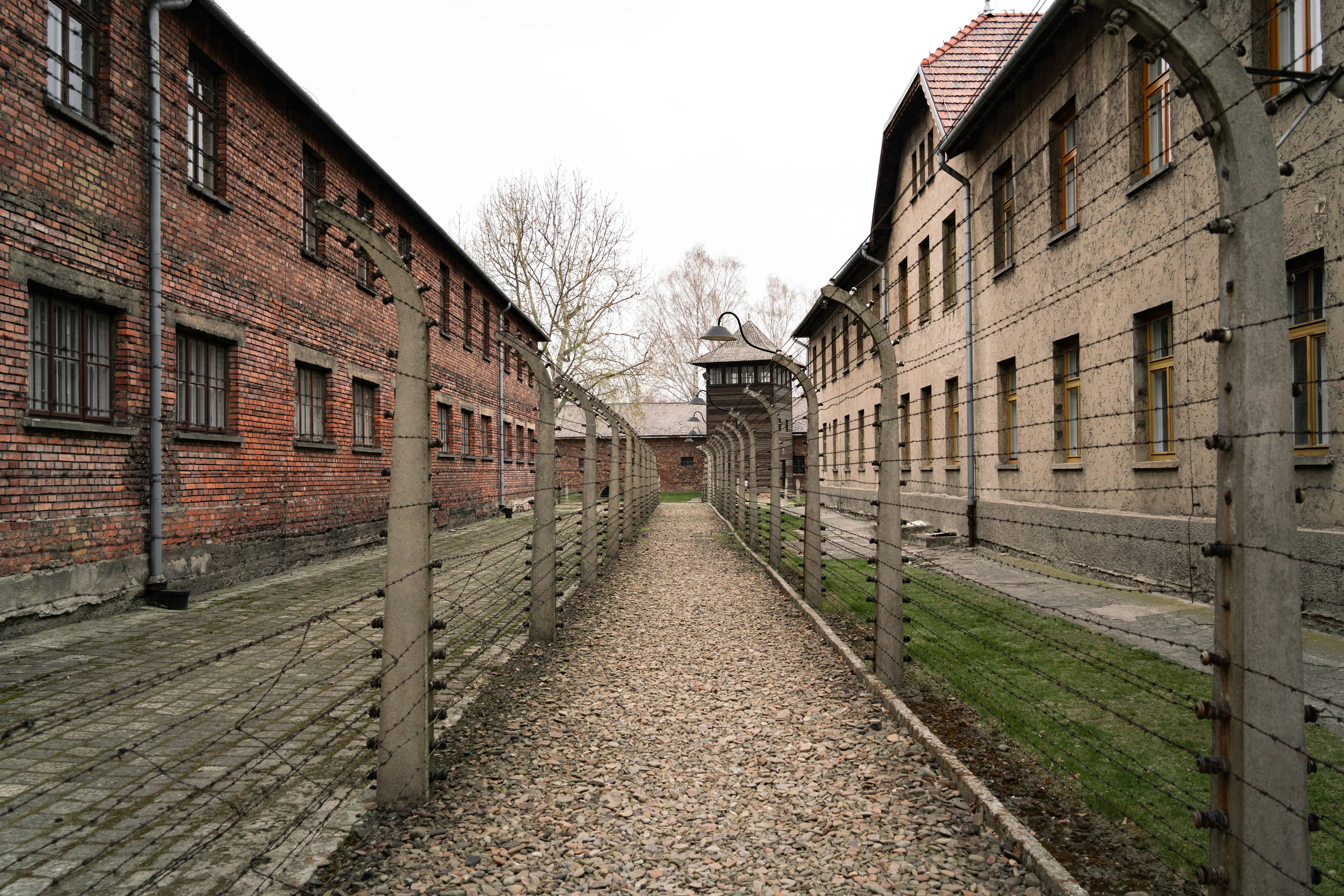 Auschwitz-birkenau, a former concentration camp.