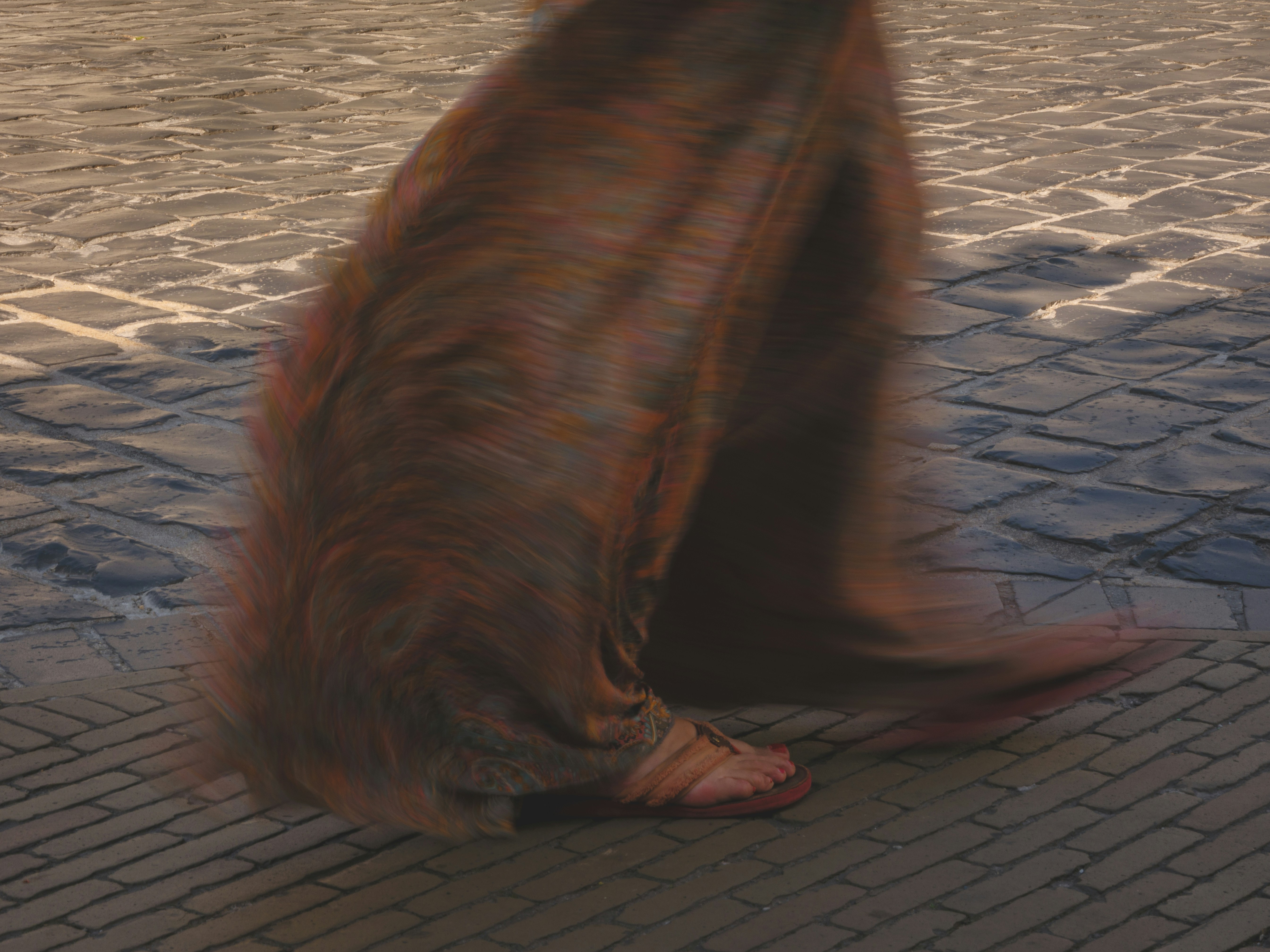 Elegant woman wearing luxury stole