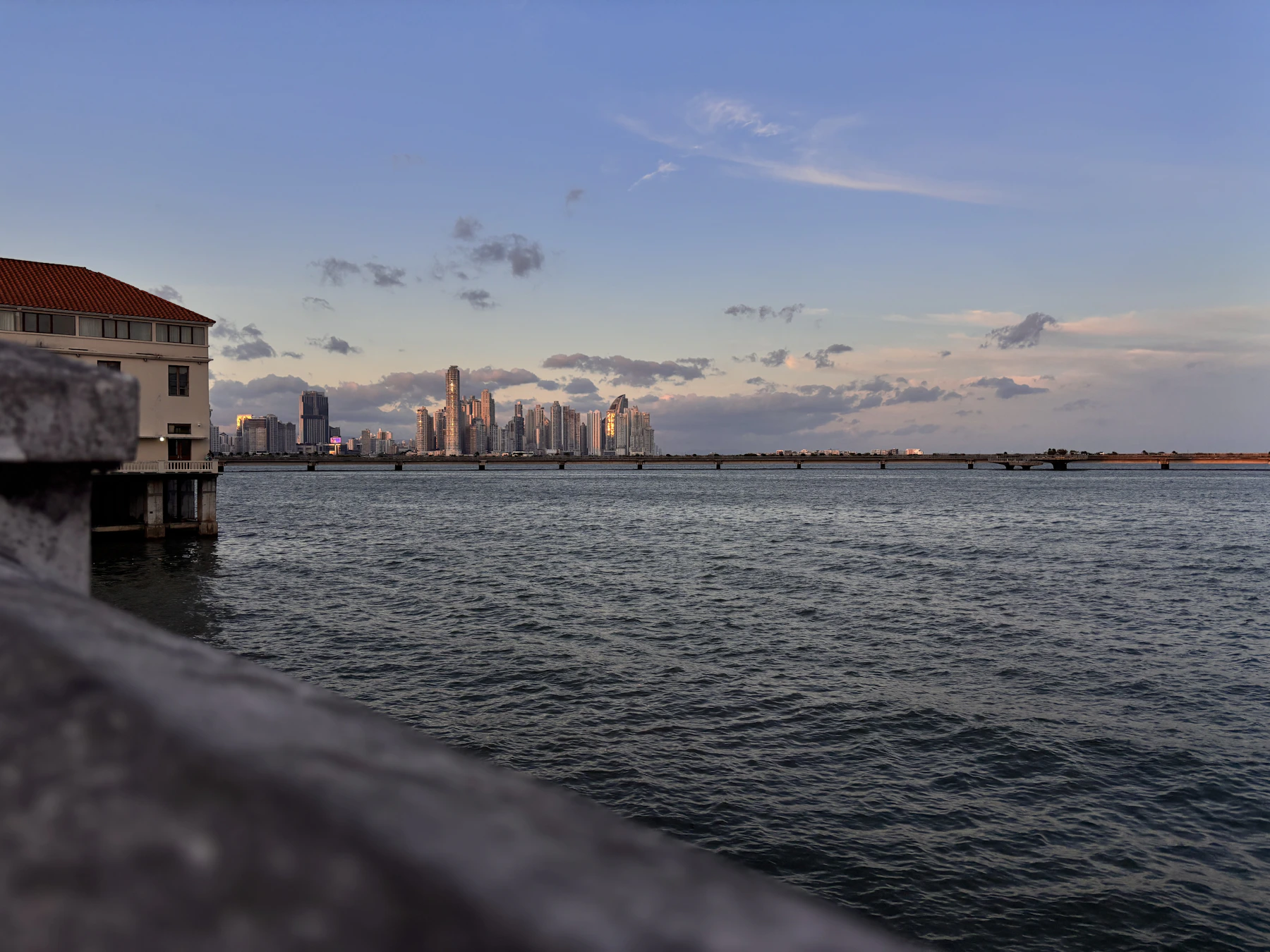 Panama landscape viewed during a private property tour
