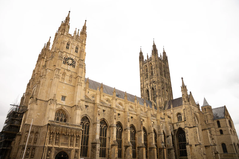 Canterbury Cathedral towers, Canterbury, Kent