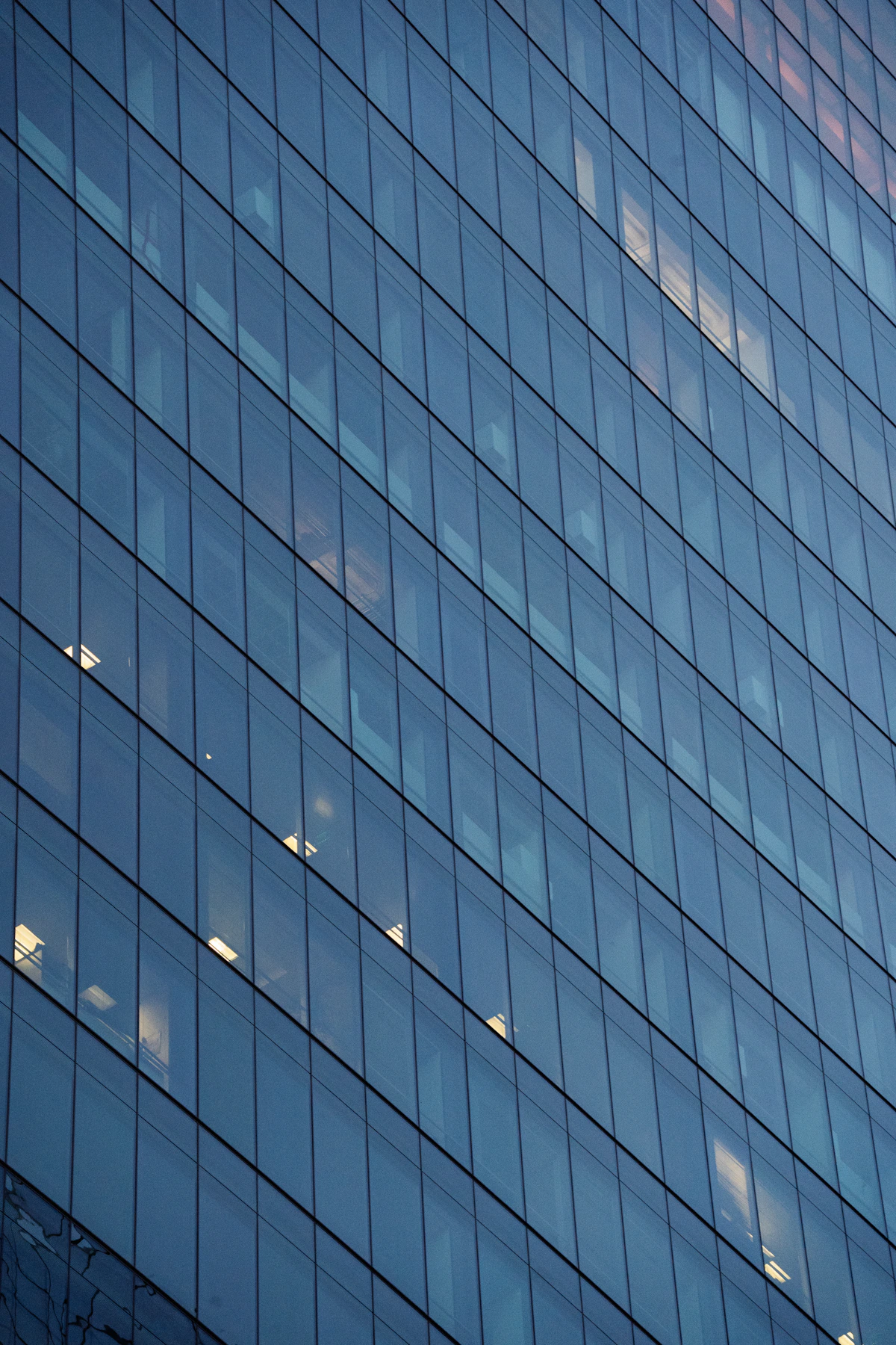 Modern glass office architecture