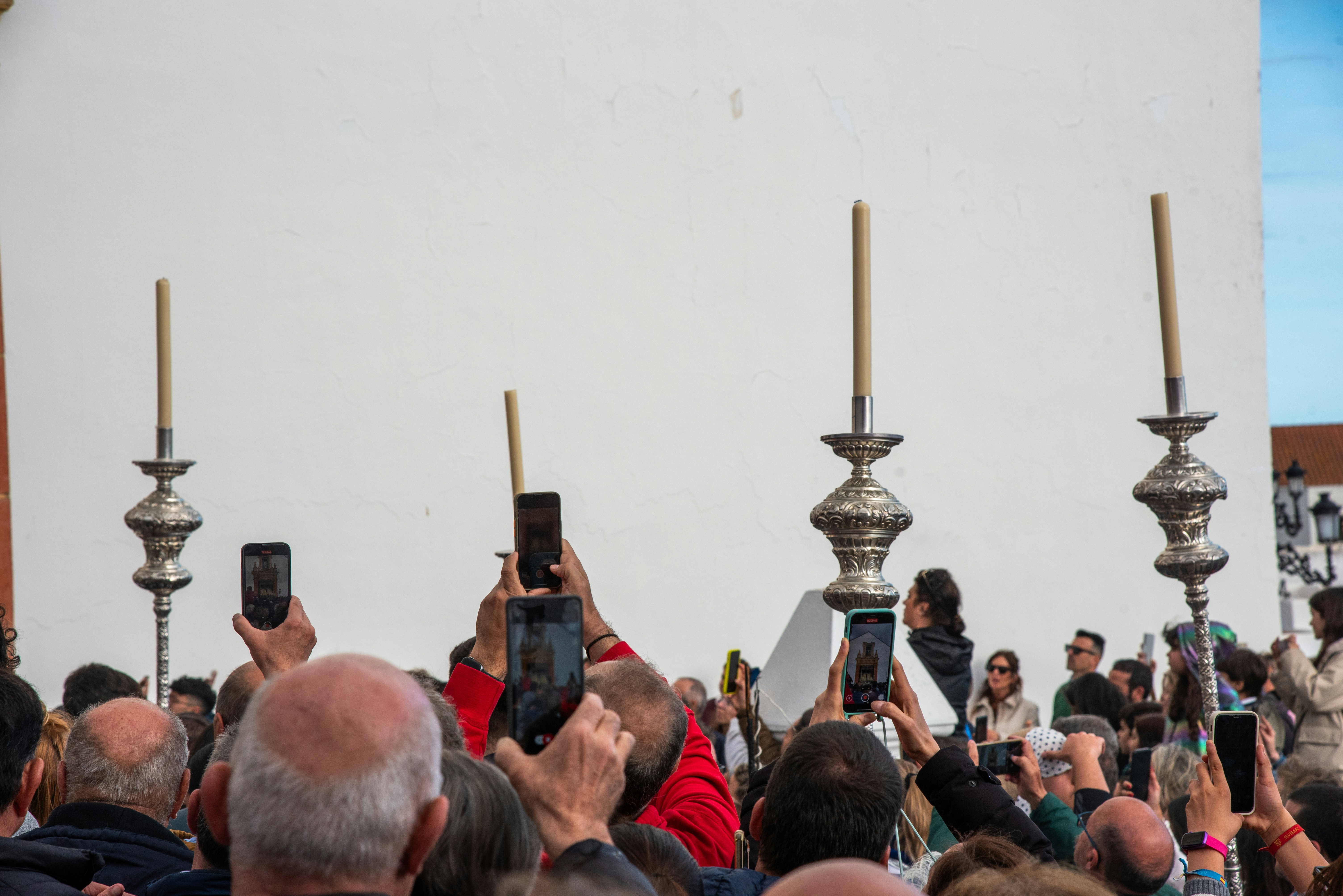 Easter procession from Parraquia del Salvador in Ayamonte.