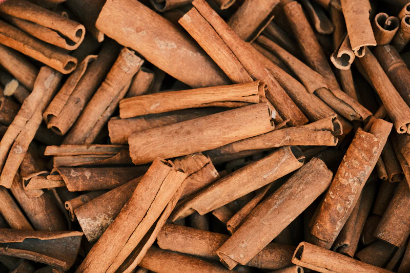 Stacked cinnamon quills