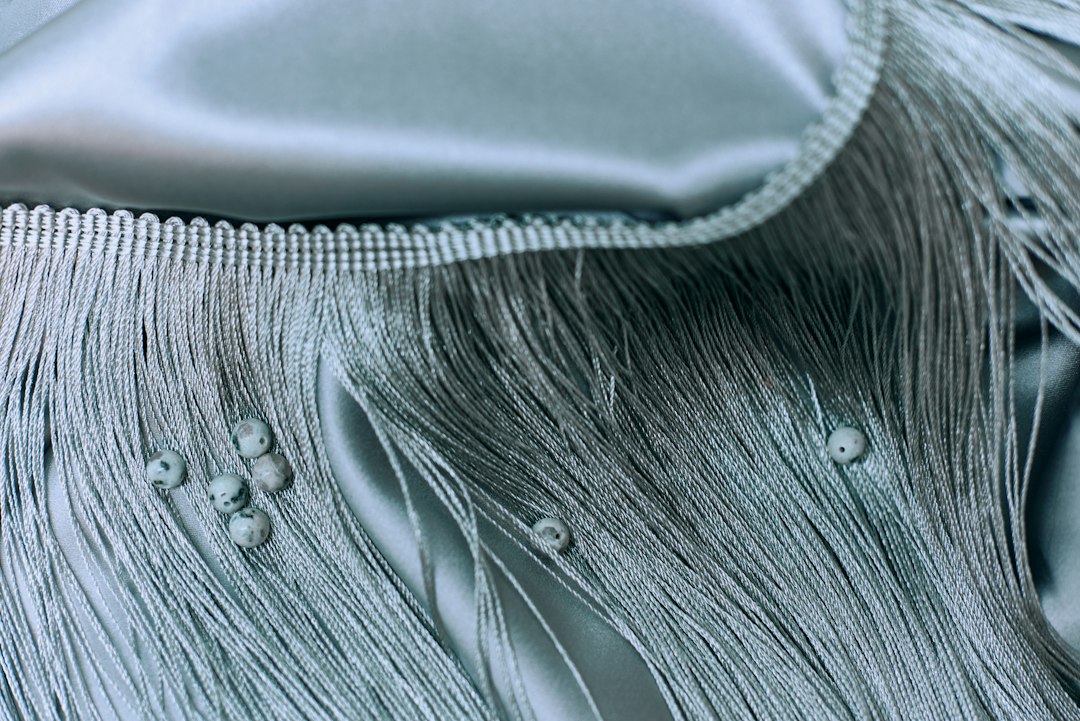 silk blouse detail